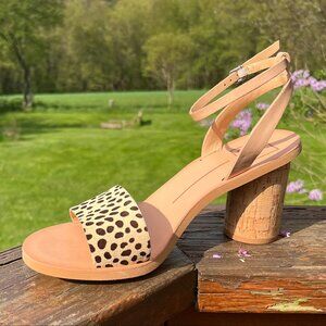 Dolce Vita Jali Leopard Calf Hair Size 8.5